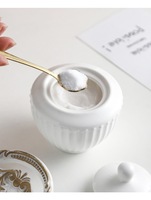 Service à café et à thé en céramique et porcelaine, blanc doux, à motif vertical gaufré, sous-glaçure lisse, durable, sans BPA, résistant à la chaleur