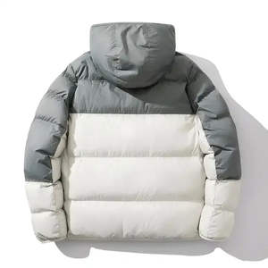 Blouson aviateur en toile d'extérieur chaud pour hommes, style high street à capuche d'hiver - Product Image 5