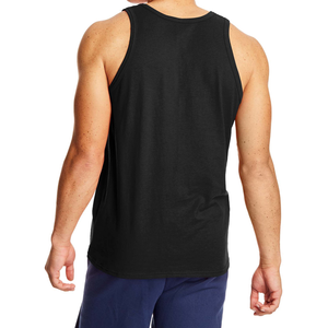 เสื้อกล้ามระบายอากาศได้ดี2023เสื้อกล้ามผ้าฝ้าย100% พิมพ์ลายโลโก้ได้ตามต้องการสำหรับผู้ชายเสื้อกล้ามออกกำลังกายเล่นฟิตเนสออกกำลังกายแฟชั่นขายดีสำหรับผู้ชาย - Product Image 5