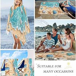 Toalla de Playa Absorbente de Diseño Duradero de Alta Calidad, Ultra Suave y Cómoda para Playa, Piscina, Spa y Uso Diario en el Baño - Product Image 5