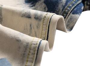 Pantalones vaqueros OEM de diseño personalizado para hombre, estilo callejero con calidad superior cómoda, cintura media, pierna recta, último diseño - Product Image 3