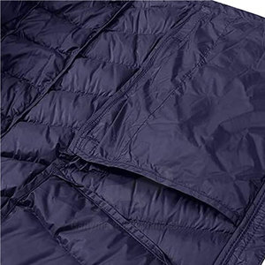 Servicios OEM, Chaqueta de Lona para Hombre con Logotipo Personalizado de Alta Calidad, con Cuello Alto y Logotipo Frontal para Uso Invernal - Product Image 4