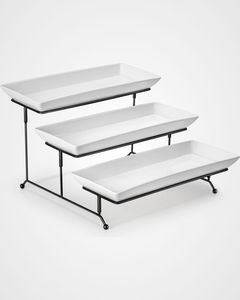 OEM Manufacture Professional <b>Marble</b> <b>Cake</b> Display <b>Stand</b> Used In Bakeries Hotels And Catering Services - Product Image 4