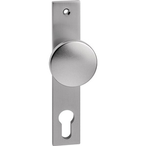 ลูกบิดล็อคอลูมิเนียม F1 รุ่น 1317/7020 สีธรรมชาติ แกนสี่เหลี่ยม 8 มม. EDI สำหรับกล่องจดหมายและที่เก็บกุญแจติดผนัง - Product Image 1