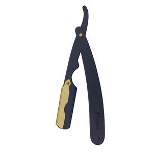 Rasoir de barbier pliant pour barbe, outil de rasage manuel en acier inoxydable, rasoir de sécurité à bord droit fabriqué par Pissco Pakistan - Product Image 6
