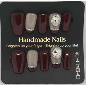 "Artificial Fingernails-'Say Yes' (Medium)" - Product Image 1