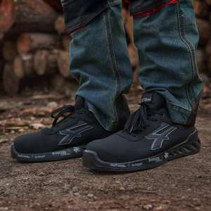 U-POWER Low Black <b>Safety</b> <b>Shoes</b> Ben ESD S3 CI SRC for <b>Work</b> Environments - Product Image 3