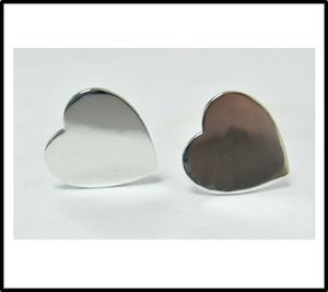 เงิน 925 Big Love สตั๊ดต่างหูออกแบบเครื่องประดับขายส่งโรงงานในประเทศไทย - Product Image 1