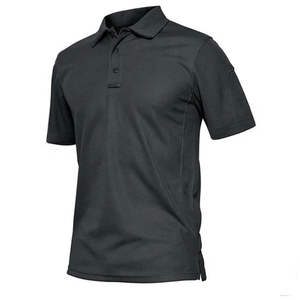 Polo pour hommes sur mesure en gros, fabricant OEM, fournisseur, coton poly 200 GSM, marque privée, production en vrac - Product Image 4