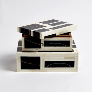 Caja de incrustaciones de hueso para accesorios y baratijas Opción de regalo hecha a mano con estilo Tradebyd - Product Image 5