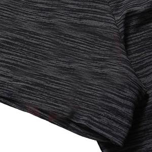 T-shirt à Manches Courtes pour Homme, 100% Coton, Blanc, Solide, Grande Taille, Été - Product Image 3