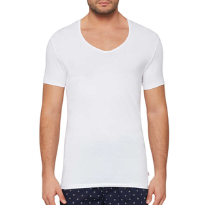 เสื้อยืดฮิปฮอปผ้าฝ้าย100% สำหรับผู้ชายลายสีทึบออกแบบโลโก้ได้ตามต้องการ - Product Image 1