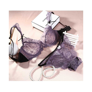 Braguitas de Bikini de Tiro Bajo Sexys para Mujer, de Alta Calidad, al por Mayor, 100% Fibra de Bambú, Transpirables, Finas, de Encaje, Coloridas - Product Image 3