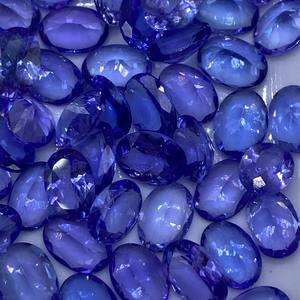 Tanzanita Natural de alto grado facetada 4x6 5x7 6x8 7x9 8x10 9x11 10x12mm corte esmeralda azul para la fabricación de joyas sueltas con tratamiento térmico - Product Image 5