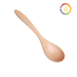 ช้อนครัวไม้ขนาดและรูปทรงต่างๆสำหรับทำอาหารและตกแต่งบ้านสำหรับแจกฟรี - Product Image 6