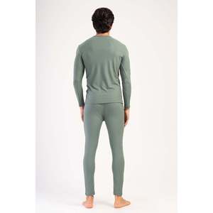 ชุด ERKEK COMFORT V YAKA UZUN KOL ICLIK TAKIM - สีฮากิ - สีฮากิ - Product Image 3