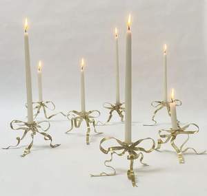 Portavelas de racimo de estrellas doradas, soporte cónico de Metal decorativo para decoración de festivales y eventos en casa - Product Image 5