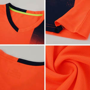 Conjuntos de camisetas de fútbol transpirables de alta calidad, ropa deportiva personalizada de verano, camiseta de fútbol, uniformes de fútbol recién llegados para adultos - Product Image 6