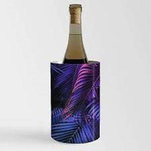 ตู้แช่ไวน์โลหะเคลือบผงสีดำขวดเดียวตู้แช่ไวน์ทรงรีสำหรับตกแต่ง - Product Image 5