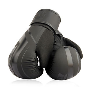 Guantes de boxeo RXN para hombre, guantes de entrenamiento de color rojo, cuero - Product Image 5