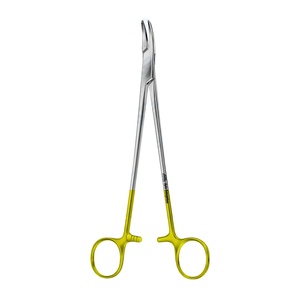 Instrument médical chirurgical, forceps orthopédiques, porte-aiguilles, forceps Durogrip Tc Heaney, porte-aiguilles incurvé - Product Image 1