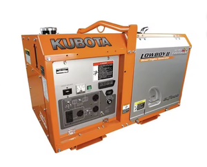 Generatore Kubota Lowboy GL7000 Pro II Series 7.000 Watt (7kW) 50-State Raffreddato a Liquido, Alimentato a Diesel, Avviamento Elettrico 24V DC, 7200 Watt - Product Image 1