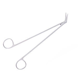 Tijeras Debakey de alta calidad de 19cm en ángulo de 45 grados, instrumentos de microcirugía de acero inoxidable, herramienta de cirugía Manual - Product Image 2