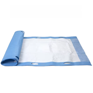 100*200Cm Wegwerp Underpad Super Patiënt Transfer Sheet Met 8 Handgrepen En Absorberende Kern - Product Image 1