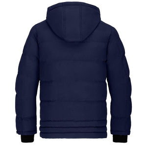 Vestes d'hiver légères en duvet épais de qualité supérieure pour hommes, impression personnalisée du logo, luxe, grande taille, veste matelassée unie pour l'extérieur - Product Image 2