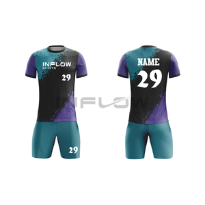 Uniforme de Fútbol Personalizado por Sublimación, Personaliza Tu Número Favorito, Uniformes de Fútbol Transpirables de Secado Rápido, Camiseta de Fútbol - Product Image 1