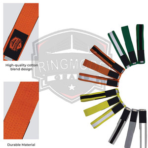 Ceinture de karaté souple et légère de haute qualité pour hommes, prix de gros 2026, pour vêtements de sport et arts martiaux - Product Image 5