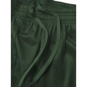 2025 unisexe Logo personnalisé Boxer Shorts hommes Gym entraînement doux décontracté uni Polyester Spandex maille en gros grande taille hommes Shorts - Product Image 3