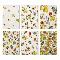 Essuie-tout de cuisine en coton écologique imprimé numériquement, absorbant, pour la maison ou comme cadeau, design personnalisé