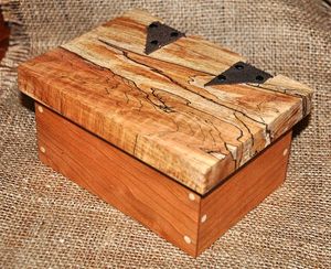 Caja de regalo multifunción de madera de tamaño personalizado moderno caja de joyería caja de cosméticos para decoración de Navidad - Product Image 6