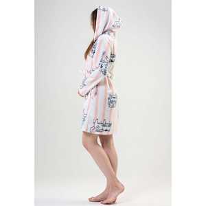 เสื้อคลุมสั้นมีฮู้ดผ้าฟลีซสำหรับผู้หญิงพร้อมกระเป๋าเสื้อสเวตเตอร์ที่สวมใส่สบาย - Product Image 2