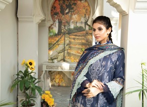 Trajes de césped de verano para mujer de alta calidad, ropa de talla grande con decoración bordada, vestidos de verano con patrón sólido - Product Image 2