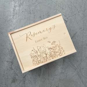 Floral Easter <b>Keepsake</b> <b>Box</b> for Holiday Decorations - Product Image 2