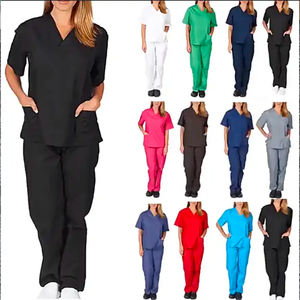 Personalizado cómodo usar uniforme de hospital de manga corta enfermera uniformes médicos Uniforme de hospital del personal de los hombres - Product Image 1