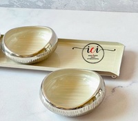 Vente chaude Table Top Bol De Service Décoratif Boîte De Rangement De Fruits Secs pour La Maison Iftaar Hôtel Eid Hajj pour Le Ramadan