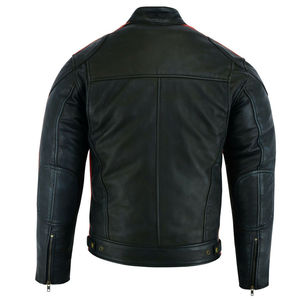Chaqueta de moto de cuero PU personalizable de calidad superior para hombre, ropa deportiva de carreras de otoño transpirable a prueba de viento, gran oferta de verano - Product Image 4