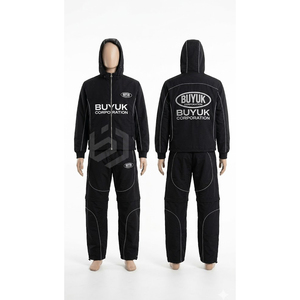 Conjunto Deportivo Personalizado Cortavientos de Secado Rápido para Hombre y Mujer, Chándal Casual de Dos Piezas - Product Image 5