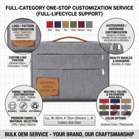 Housse pour ordinateur portable grise de qualité supérieure avec poignée, étui pour ordinateur portable antichoc, design à ouverture latérale, tissu imperméable, sac de protection pour ordinateur portable