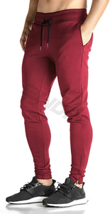 Pantalones deportivos de entrenamiento para hombre, ajustados, de algodón y poliéster, para correr, hacer ejercicio, informales, deportivos, cómodos - Product Image 4