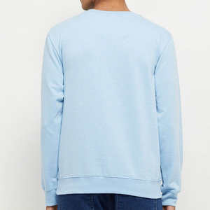 Meilleure vente de sweatshirts à capuche d'automne à col ras du cou à manches longues brodés écologiques et personnalisables pour hommes - Product Image 3