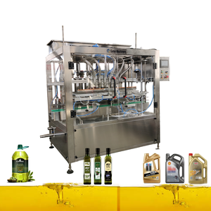Machine de remplissage complète pour liquide visqueux A à Z machine de remplissage automatique pour huile lubrifiante pneumatique en pâte épaisse - Product Image 3