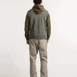 Sudadera con Capucha Básica para Hombre, 100% Algodón, Manga Larga, Corte Regular, Opciones de Varios Colores, Tinte Liso, MOQ Bajo, Directo de Fábrica - Product Image 2