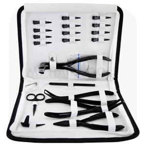 नए आगमन हेयर एक्सटेंशन टूल किट टेप के साथ पिलियर दबाव में नए आगमन हेयर एक्सटेंशन टूल किट टेप - Product Image 1