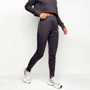 Fabricant vérifié personnalisé Lounge Essential doublure polaire 65% coton 35% polyester Sky Script survêtement pour femmes - Product Image 1