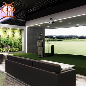 Caja de simulador de Golf, conjunto completo, simulador deportivo <span class=keywords><strong>3D</strong></span>, equipo de sistema de Golf, máquina de Golf personalizada para parque deportivo, parque de juegos - Product Image 4