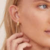 Pendientes Largos Elegantes Charlotte Hoops - Product Image 2